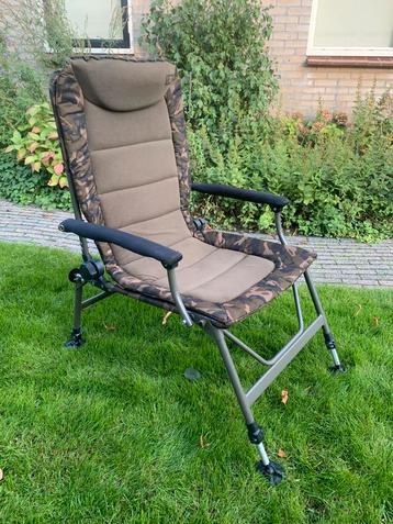 ZGAN Fox R3 Camo Recliner Chair visstoel camper karpervissen beschikbaar voor biedingen