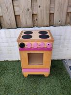 Houten speelkeuken, Kinderen en Baby's, Speelgoed | Speelkeukens, Ophalen, Zo goed als nieuw, Hout