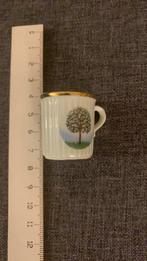 Bohemia  Kopje met Boom, Antiek en Kunst, Antiek | Keramiek en Aardewerk, Ophalen of Verzenden