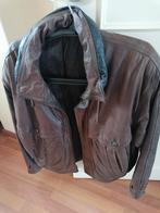 Lederen heren jack maat L / XL, Ophalen of Verzenden, Zo goed als nieuw, Maat 56/58 (XL), Bruin