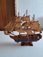 H.M.S. Bounty U.K. (1787) houten schip, Overige merken, Ophalen of Verzenden, Zo goed als nieuw