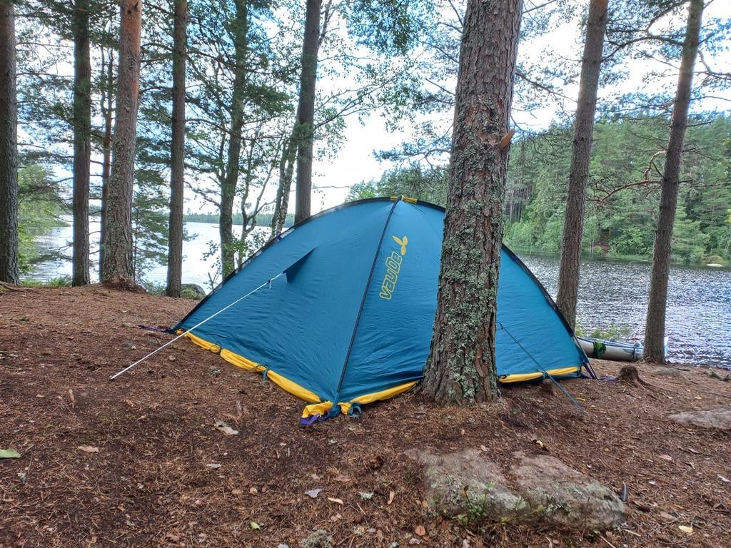 Vaude tentje 2 personen, Caravans en Kamperen, Tenten, tot en met 2, Gebruikt, Ophalen of Verzenden