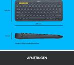 Logitech K380 - Draadloos Bluetooth Toetsenbord - Grijs, Computers en Software, Toetsenborden, Theodoor Colenbranderhof 9, 3059LC Rotterdam, Nederland