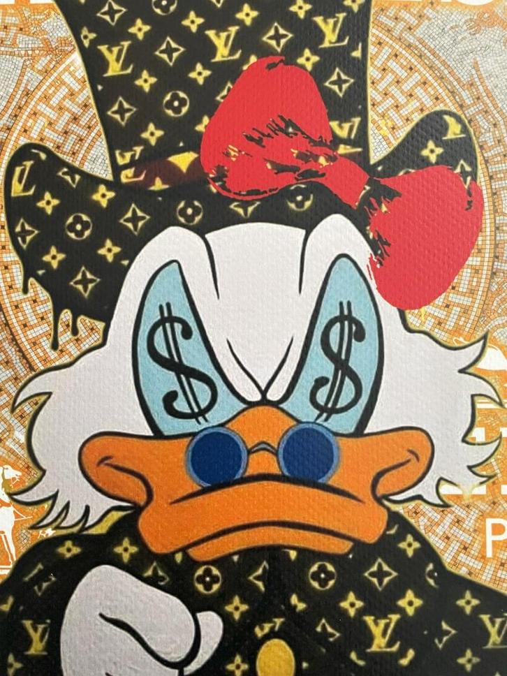 DEATH NYC (1979) - Uncle Sam Duck, Antiek en Kunst, Kunst | Litho's en Zeefdrukken, Verzenden