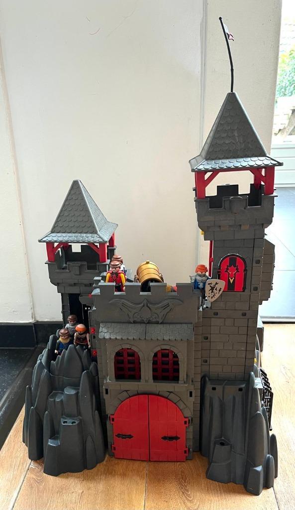 Playmobil 3269 Drakenridder kasteel, Kinderen en Baby's, Speelgoed | Playmobil, Gebruikt, Complete set, Ophalen