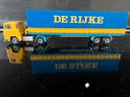 Tekno Scania 141 met de Rijke oplegger, Hobby en Vrije tijd, Modelauto's | 1:50, Ophalen of Verzenden, Bus of Vrachtwagen, Zo goed als nieuw