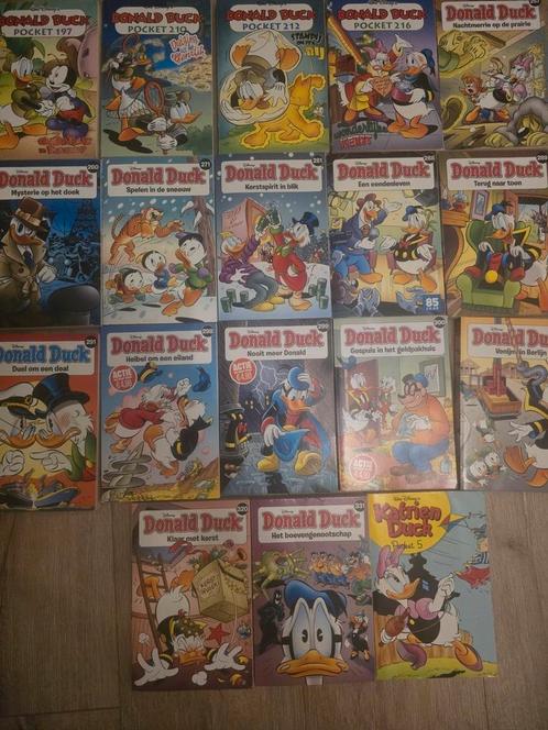 Donald Duck pockets + Katrien Duck pocket 5 te koop, Boeken, Kinderboeken | Jeugd | 10 tot 12 jaar, Gelezen, Fictie, Ophalen of Verzenden