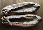 volksdansen Joegoslavische traditionele leren schoentjes, Bruin, Dansschoenen, Ophalen of Verzenden, Zo goed als nieuw