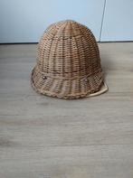 Oude Chinese Rotan Werkhelm / Veiligheidshelm, Ophalen of Verzenden
