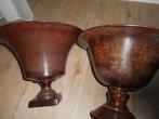 2 plantenschalen/plantenpotten, Ophalen, Gebruikt, Rond, Binnen