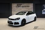 Volkswagen Golf 2.0 TSI R Cabriolet|Recaro|19 inch, Gebruikt, Zwart, Wit, Bedrijf