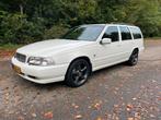 Volvo V70 2.4 170pk Automaat 1998 175dkm Cruise Clima Uniek, Zwart, Leder en Stof, Wit, V70