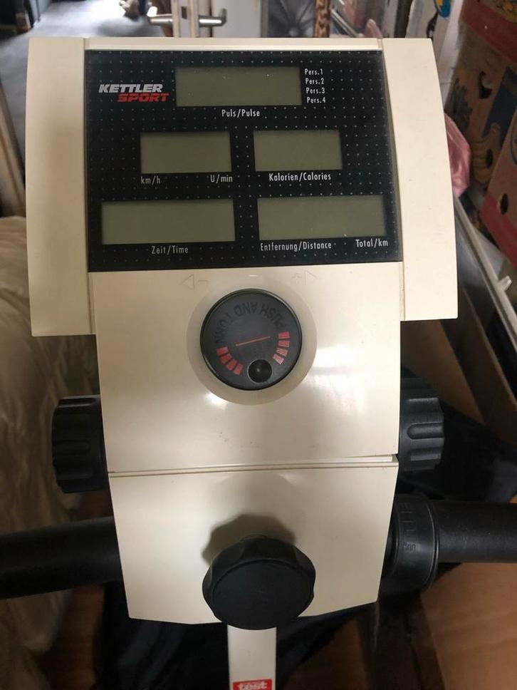 Hometrainer Kettler Stratos - Fitness voor thuis!, Sport en Fitness, Fitnessapparatuur, Gebruikt, Hometrainer, Benen, Metaal, Ophalen