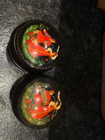 2 metalen doosjes uit Moscow - Rusland. Gekocht in 1985, Antiek en Kunst, Ophalen of Verzenden