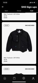 Off white x Nike tracksuit maat M (jas en broek inbegrepen), Kleding | Heren, Ophalen of Verzenden, Zo goed als nieuw