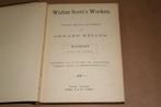 Walter Scott. Waverley. Antiek boek, 1893., Antiek en Kunst, Ophalen of Verzenden