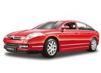 Citroen C6 V6 Rood schaal 1:20 Bburago ref. 18-11012R