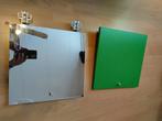 Twee inzetten met groene deurtjes/Ikea Kallax kast, Huis en Inrichting, Kasten | Overige, Ophalen, Gebruikt