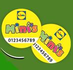 Lidl mini's zegels 7 st, Lidl, Ophalen of Verzenden