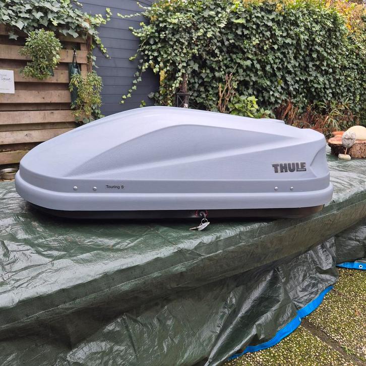 Thüle dakkoffer incl. Originele Dakdragers, Auto diversen, Dakkoffers, Zo goed als nieuw, Ophalen
