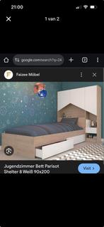 Kinderbed 200x90 - Nieuw in doos!, 85 tot 100 cm, Nieuw, Ophalen of Verzenden, Matras