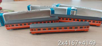 3 Märklin ÖBB personenrijtuigen EUROFIMA artnr 4149+4167 ovp beschikbaar voor biedingen
