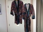 PAISLEY print glans/taft kamerjas:mt XL, Kleding | Dames, Pyjama's, Ophalen of Verzenden, Zo goed als nieuw, Maat 46/48 (XL) of groter