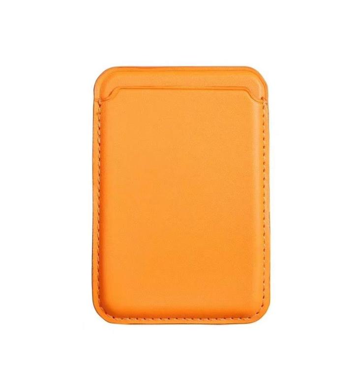 iPhones 12 tot 17 PU Lederen Magsafe Kaarthouder _ Bruin, Telecommunicatie, Mobiele telefoons | Hoesjes en Frontjes | Apple iPhone