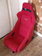 vintage 80s/90s kuipstoel König rood, Auto diversen, Ophalen, Gebruikt