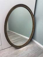 Vintage Gouden Ovale Spiegel, Minder dan 50 cm, Gebruikt, ?, Minder dan 100 cm