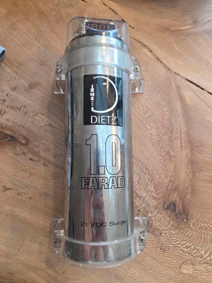 Dietz 1.0 Farad Condensator - Digitale Voltmeter, Auto diversen, Auto-accessoires, Gebruikt, Ophalen of Verzenden
