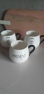 3 Riviera maison soepkommen, Huis en Inrichting, Keuken | Servies, Ophalen of Verzenden, Zo goed als nieuw, Kom(men), Overige stijlen