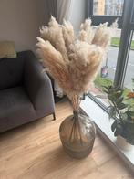 Vaas met Pampasgras - Stijlvolle Decoratie, Ophalen, Overige kleuren, 75 cm of meer, Glas