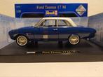 Ford Taunus 17 M blauw [badkuip] Revell metal 1:18 KRD, Hobby en Vrije tijd, Modelauto's | 1:18, Ophalen of Verzenden, Zo goed als nieuw