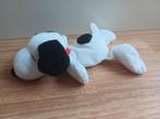 Snoopy liggend knuffeltje zwart wit hond, Kinderen en Baby's, Speelgoed | Knuffels en Pluche, Hond, Ophalen of Verzenden, Zo goed als nieuw