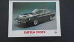 Brochure folder DATSUN 280 ZX NL uitgave!, Overige merken, Zo goed als nieuw, Verzenden