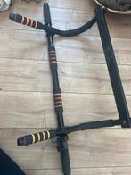 Optrekstang voor de deur - Pullups en core training, Sport en Fitness, Fitnessmaterialen, Ophalen, Gebruikt, Armen, Oprekstang