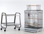 Papegaaienkooi, Dieren en Toebehoren, Vogels | Hokken en Kooien, Ophalen, Gebruikt, Metaal, Vogelkooi