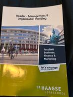 Reader Management & Organisatie: Inleiding - Haagse Hogescho, Boeken, Ophalen, Gelezen, HBO