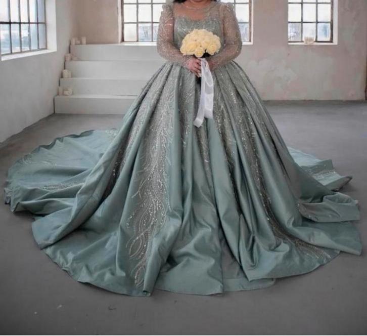 Trouwjurk, Kleding | Dames, Trouwkleding en Trouwaccessoires, Zo goed als nieuw, Trouwjurk, Ophalen of Verzenden