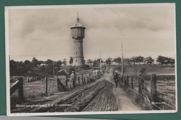 Bussum - Spoorwegovergang b/d Watertoren - 1952 (pst Weesp) beschikbaar voor biedingen