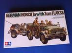 Tamiya	35105	German Horch 1a with 20mm Flak 38 	1/35	VINTAGE, Tank, Verzenden, 1:32 tot 1:50, Nieuw