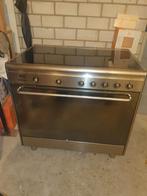SMEG CG90IX9-1 - Inductiefornuis, Ophalen, 60 cm of meer, Grill, Zo goed als nieuw