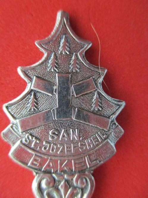 (F9596) Bakel San St Jozefsheil (Sanatorium - Verpleeghuis), Verzamelen, Porselein, Kristal en Bestek, Gebruikt, Bestek, Ophalen of Verzenden