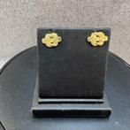 Gouden oorbellen | 18K | 1,89gr | mattenkloppers | 382349, Sieraden, Tassen en Uiterlijk, Oorbellen, Ophalen of Verzenden, Zo goed als nieuw