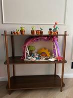 Action wandkast sidetable donkerbruin, Ophalen, 25 tot 50 cm, Rechthoekig