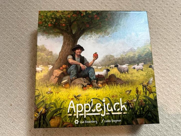 Applejack Bordspel, Hobby en Vrije tijd, Gezelschapsspellen | Bordspellen, Zo goed als nieuw, Een of twee spelers, Ophalen of Verzenden