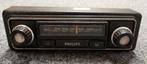 Philips Vintage Autoradio – AM/FM – Oldtimer Klassieker, Auto diversen, Ophalen, Gebruikt
