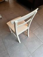 Stoel met kussen, Huis en Inrichting, Stoelen, Ophalen, Wit, Zo goed als nieuw, Eén