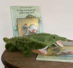 Er ligt een krokodil onder mijn bed + krokodilknuffel, Ophalen of Verzenden, Gelezen, Fictie algemeen